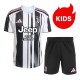 Kids Player Version Juventus 25/26 Home Authentic Kit