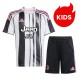 Kids Juventus 25/26 Home Jersey and Short Kit