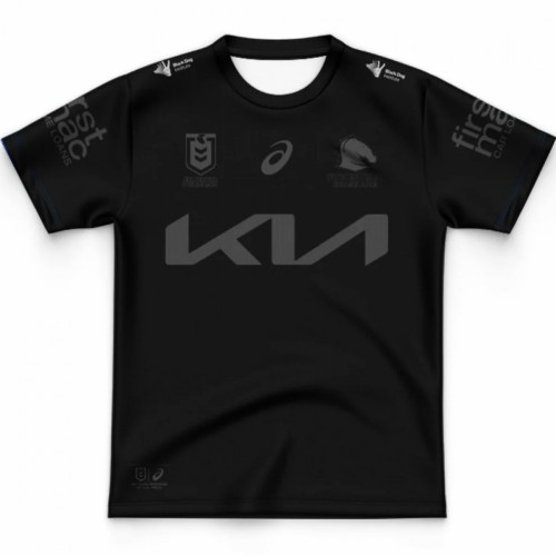 Kids Brisbane Broncos 2025 Black Jersey