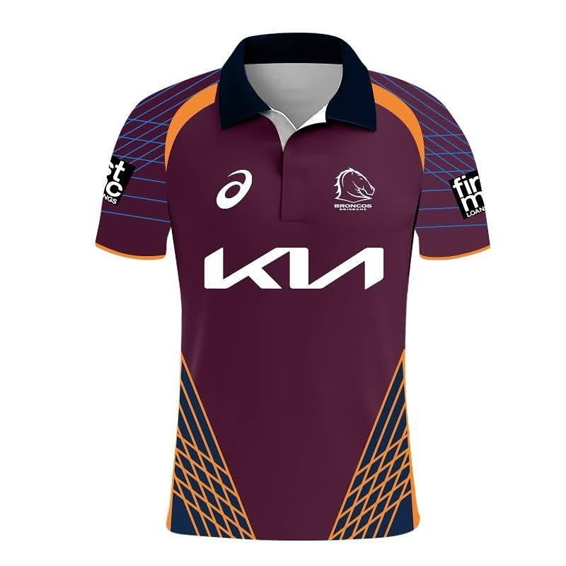 US$ 21.99 - Brisbane Broncos 2025 Men's Captains Run Jersey