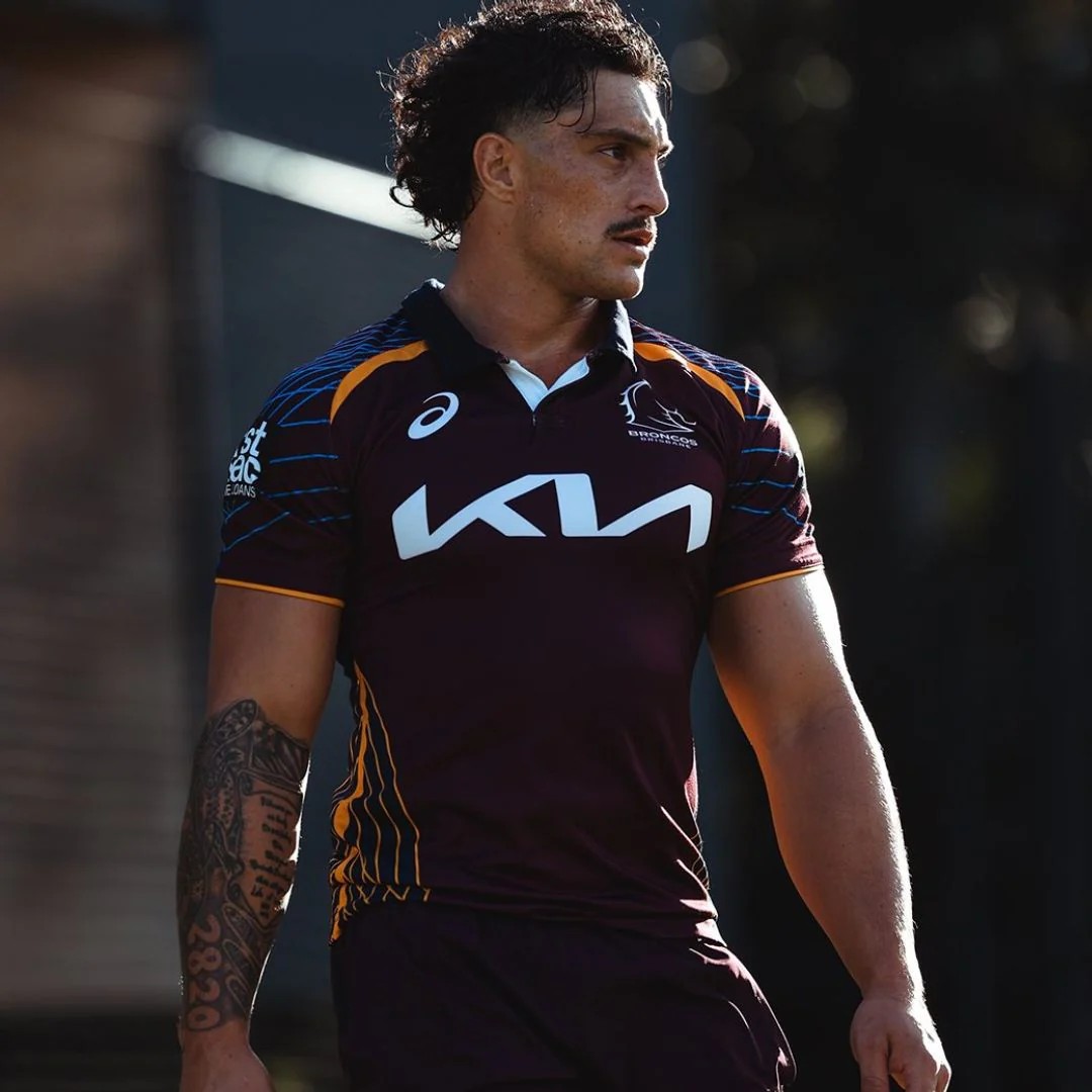 【海外Ｌサイズ】NRL ブリスベン・ブロンコス 2025キャプテンズランジャージ 海外Lサイズ】NRL ブリスベン・ブロンコス 2025キャプテンズ