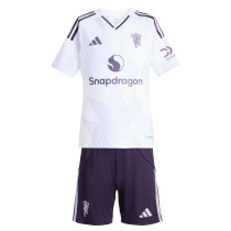 Kids MUFC 25/26 Away Jersey and Short Kit