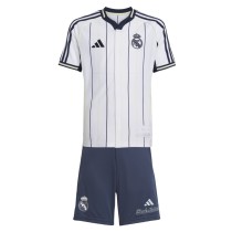Kids Real Madrid 25/26 US Pack Jersey and Short Kit
