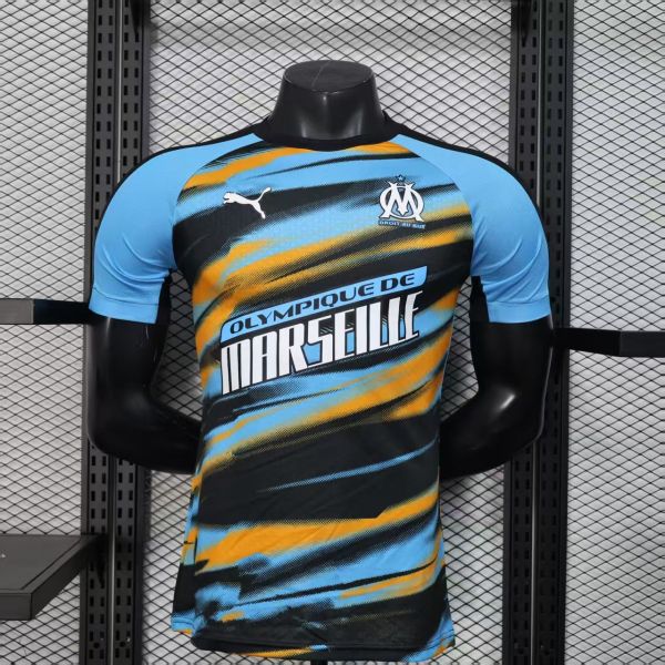 Player Version Olympique Marseille 25/26 Pre Match Pro Jersey