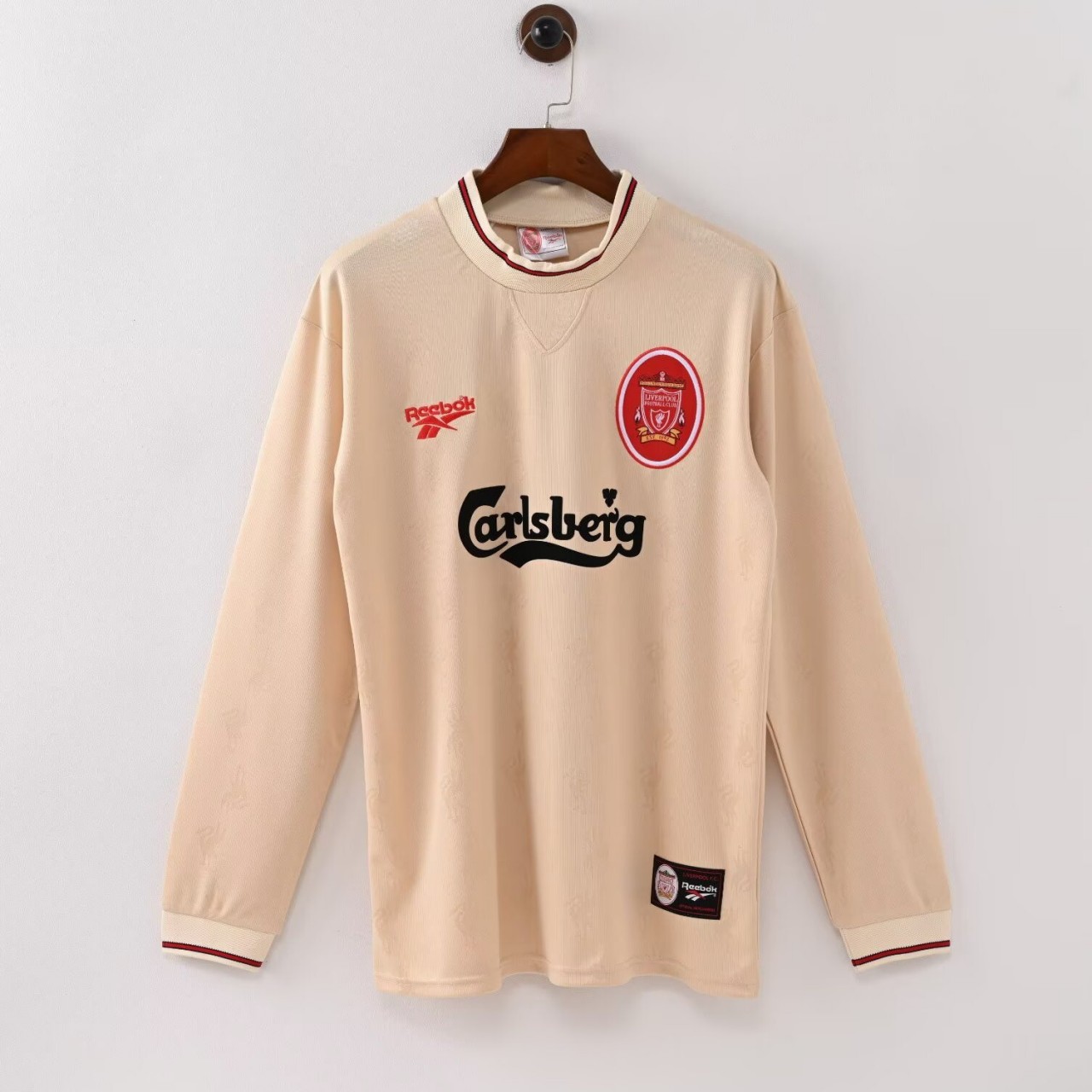 US$ 22.99 - Liverpool 1996/1997 Away Long Sleeve Retro Jersey - m