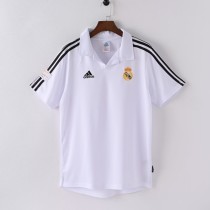 Real Madrid 2001/2002 UCL Centenary Home Retro Jersey