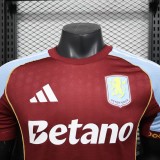 Player Version Aston Villa 25/26 Home Authentic Jersey