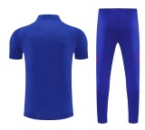 Spain 25/26 Polo and Pants Set Blue