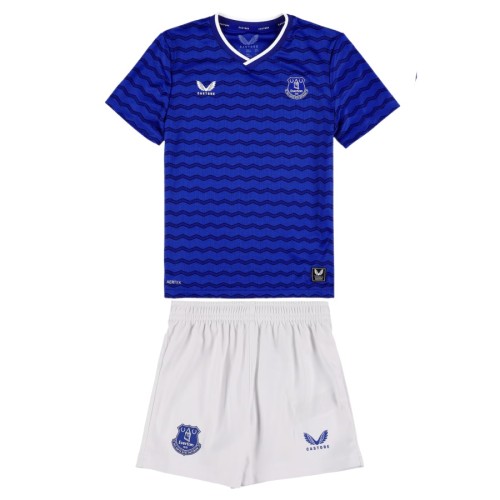 Kids Everton 25/26 Home Jersey and Short Kit