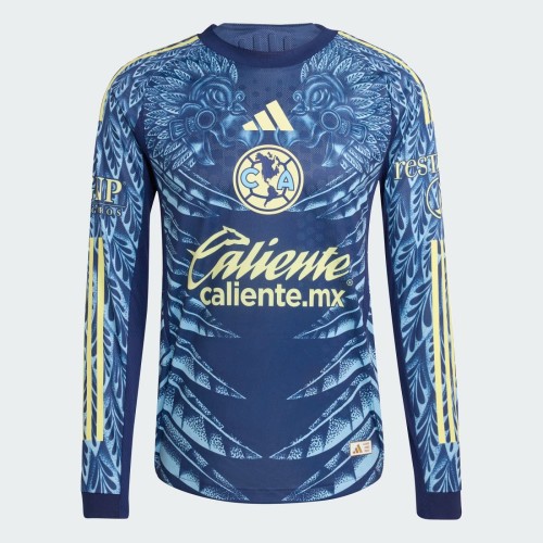 Player Version Club América 25/26 Away Long Sleeve Authentic Jersey
