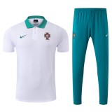 Portugal 25/26 Polo and Pants Set White