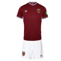 Kids West Ham United 25/26 Home Jersey and Short Kit
