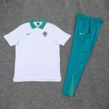 Portugal 25/26 Polo and Pants Set White
