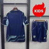 Kids Ajax 25/26 Away Jersey and Short Kit