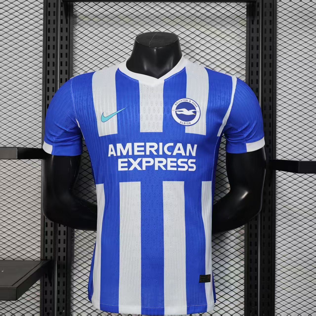 Brighton & Hove Albion オーセンティックユニフォーム M BRIGHTON HOVE ALBION 2021 2022 HOME SHIRT JERSEY NIKE BR0790-463