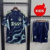 Kids Ajax 25/26 Away Jersey and Short Kit