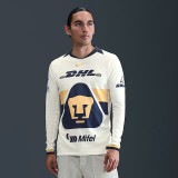 Thai Version Pumas UNAM 25/26 Home Long Sleeve Jersey