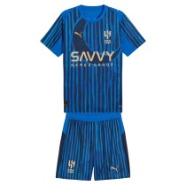 Kids Al Hilal SFC 25/26 CWC Home Jersey and Short Kit