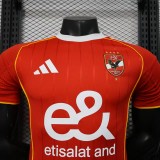 Player Version Al Ahly 25/26 Home Authentic Jersey