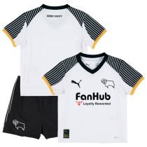 Kids Derby County 25/26 Home Jersey and Short Kit