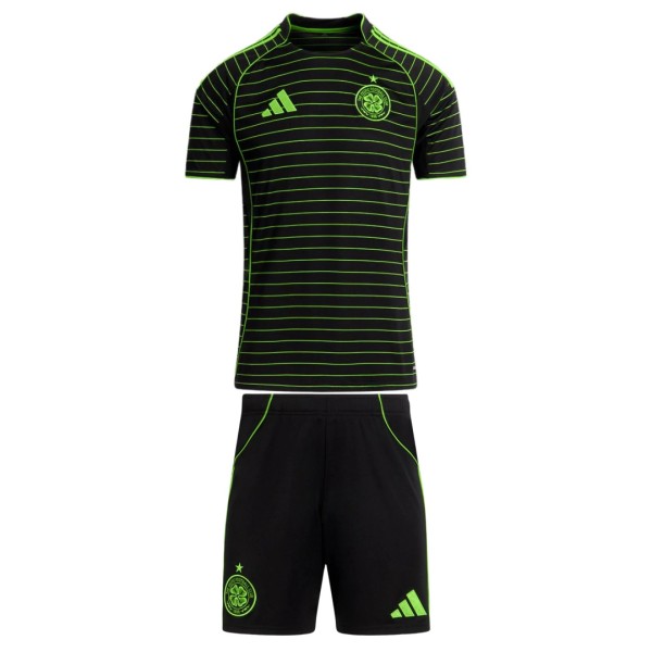 Kids Celtic 25/26 Away Jersey and Short Kit