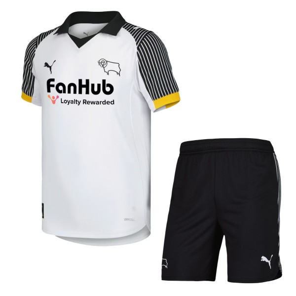 Derby County 25/26 Home Jersey and Short Kit