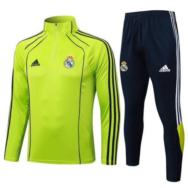 Real Madrid 25/26 Retro Half-Zip Training Top and Pants Set B2545