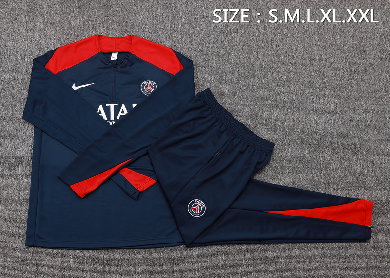 US$ 47.00 - PSG 25/26 Half-Zip Training Top and Pants Set B2546