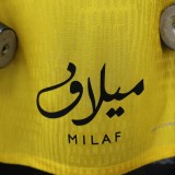 Player Version Al-Ittihad FC 25/26 Home Authentic Jersey