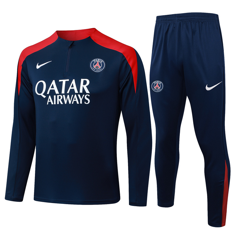US$ 47.00 - PSG 25/26 Half-Zip Training Top and Pants Set B2546