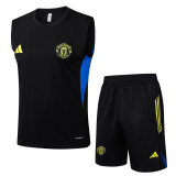 MUFC 25/26 Sleeveless Jersey and Shorts Set D2596