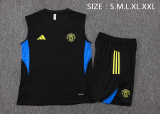 MUFC 25/26 Sleeveless Jersey and Shorts Set D2596