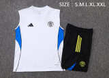 MUFC 25/26 Sleeveless Jersey and Shorts Set D25101