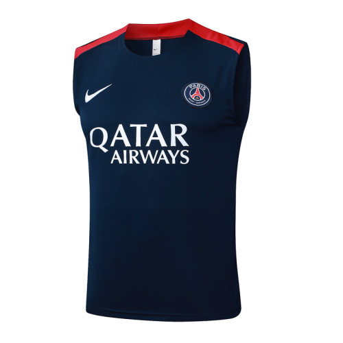 PSG 25/26 Sleeveless Jersey and Shorts Set D2582