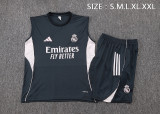 Real Madrid 25/26 Sleeveless Jersey and Shorts Set D2579