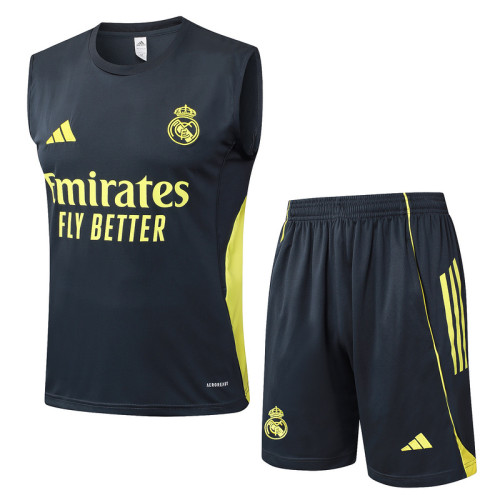 Real Madrid 25/26 Sleeveless Jersey and Shorts Set D2597