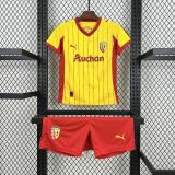Kids RC Lens 25/26 Home Jersey and Short Kit
