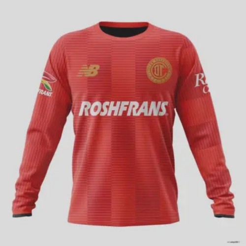 Thai Version Deportivo Toluca 25/26 Home Long Sleeve Jersey