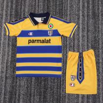 Kids Parma Calcio 1999/2000 Home Retro Kit