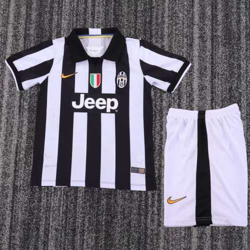 Kids Juventus 2014/2015 Home Retro Kit