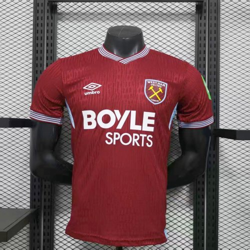 Player Version West Ham United 25/26 Home Authentic Jersey