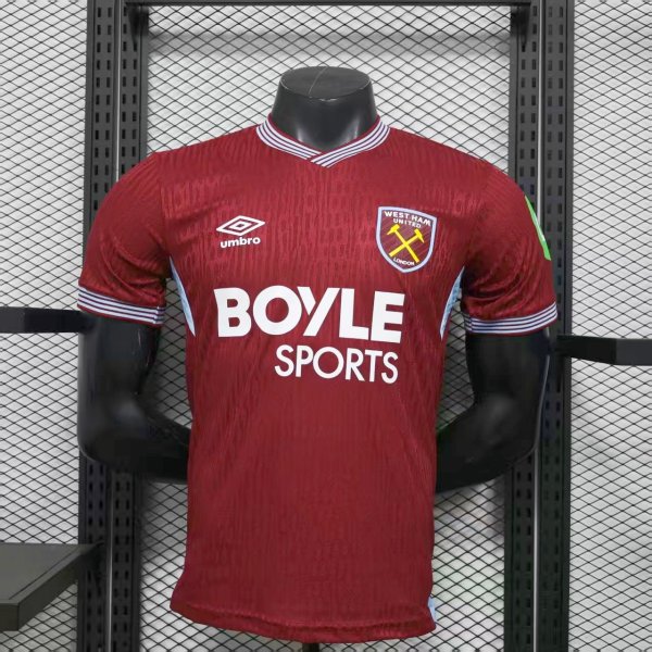 Player Version West Ham United 25/26 Home Authentic Jersey