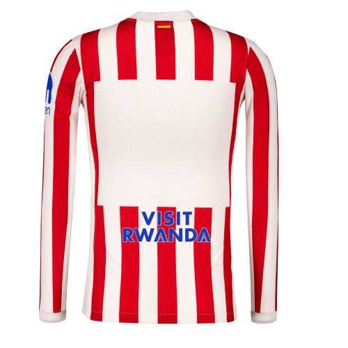 Player Version Atlético de Madrid 25/26 Home Long Sleeve Authentic Jersey