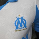 Player Version Olympique Marseille 25/26 Home Authentic Jersey