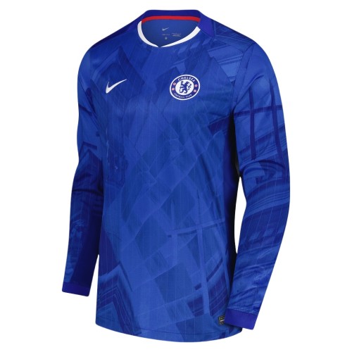 Player Version Chelsea 25/26 Home Long Sleeve Authentic Jersey