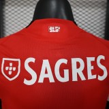 Player Version Benfica 25/26 Home Authentic Jersey