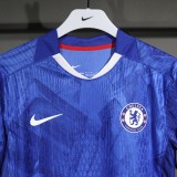 Player Version Chelsea 25/26 Home Long Sleeve Authentic Jersey