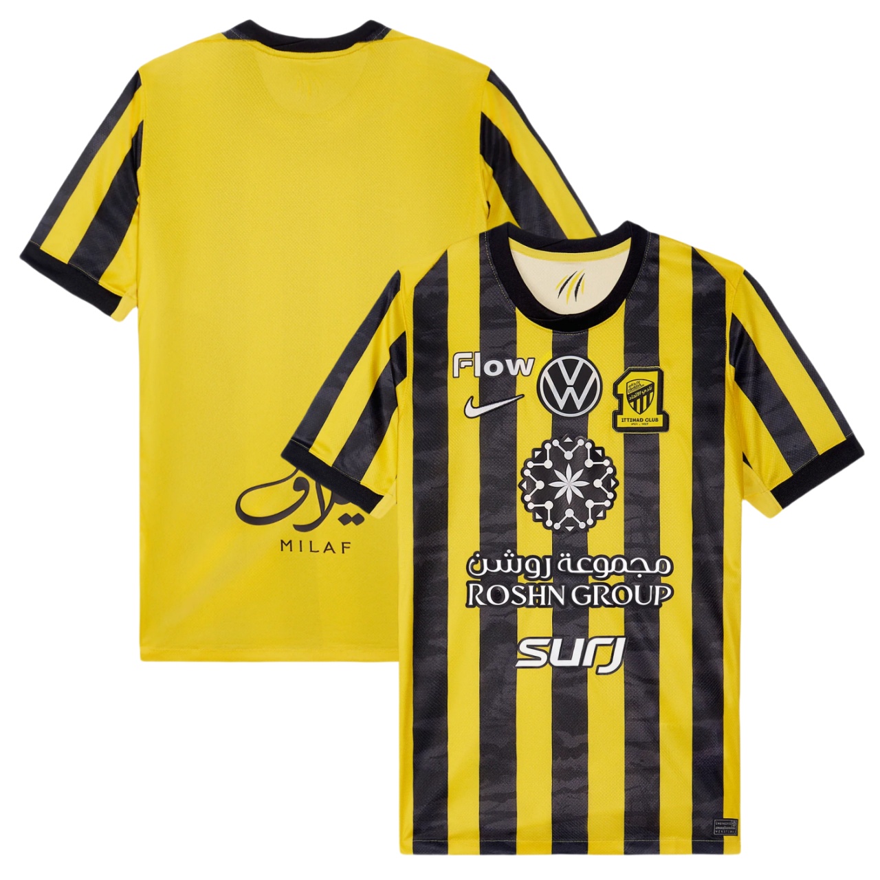 US$ 18.99 - Thai Version Al-Ittihad FC 25/26 Home Jersey - m