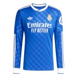 Thai Version Real Madrid 25/26 Third Long Sleeve Jersey