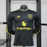 Player Version MUFC 25/26 Third Long Sleeve Authentic Jersey